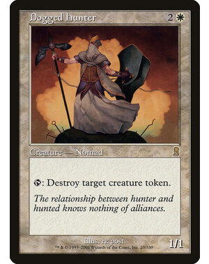 Magic: The Gathering Dogged Hunter (020) Lightly Played