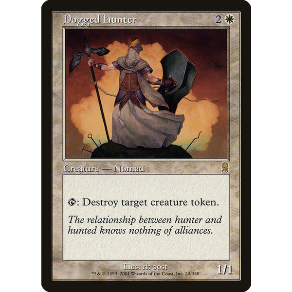 Magic: The Gathering Dogged Hunter (020) Lightly Played
