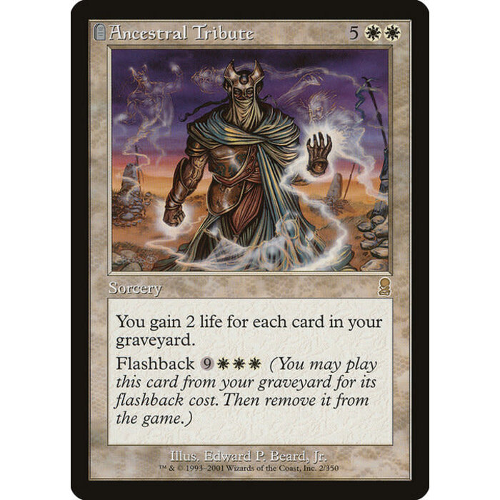 Magic: The Gathering Ancestral Tribute (002) Lightly Played