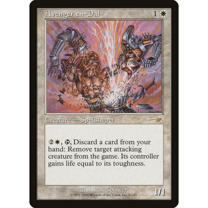 Magic: The Gathering Avenger en-Dal (002) Moderately Played