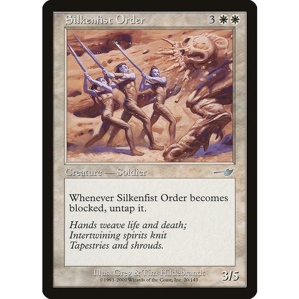 Magic: The Gathering Silkenfist Order (020) Lightly Played