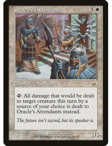 Magic: The Gathering Oracle's Attendants (016) Lightly Played