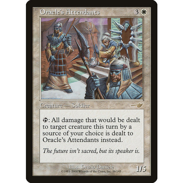 Magic: The Gathering Oracle's Attendants (016) Lightly Played