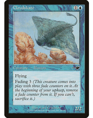 Magic: The Gathering Cloudskate (029) Heavily Played Foil