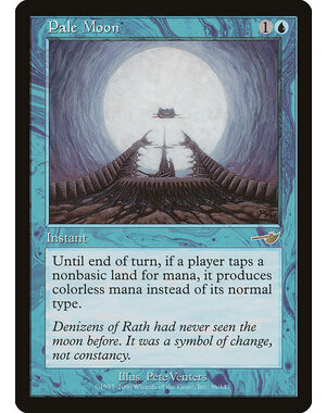 Magic: The Gathering Pale Moon (036) Lightly Played