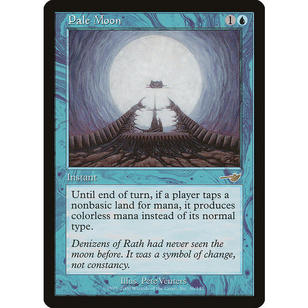 Magic: The Gathering Pale Moon (036) Lightly Played