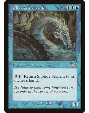 Magic: The Gathering Sliptide Serpent (043) Lightly Played