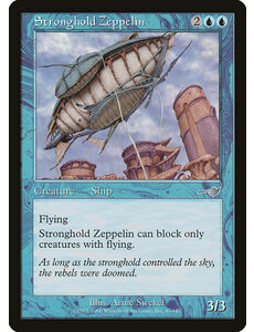 Magic: The Gathering Stronghold Zeppelin (047) Lightly Played