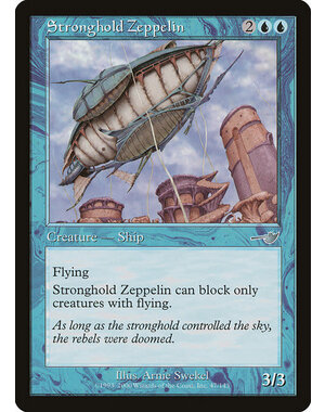 Magic: The Gathering Stronghold Zeppelin (047) Lightly Played