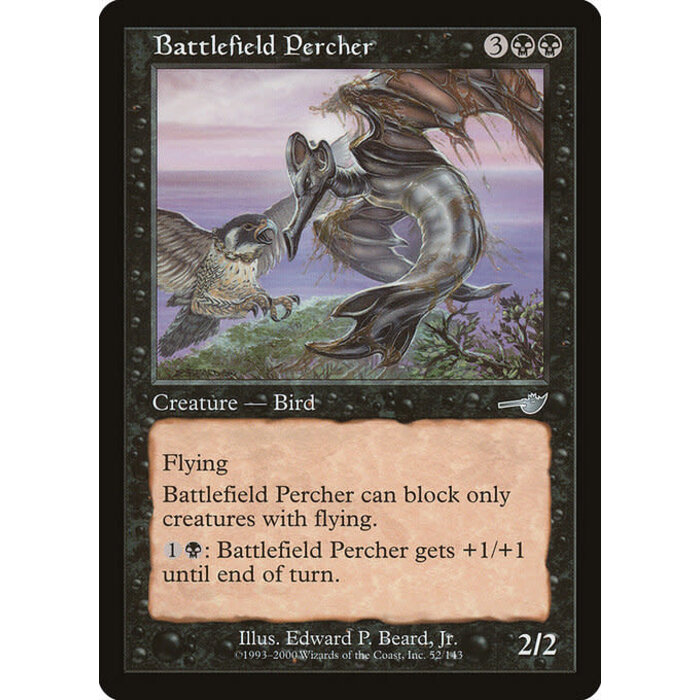 Magic: The Gathering Battlefield Percher (052) Lightly Played