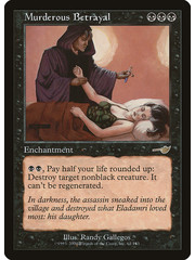 Magic: The Gathering Murderous Betrayal (061) Lightly Played