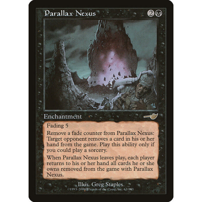 Magic: The Gathering Parallax Nexus (063) Lightly Played
