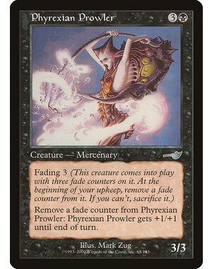 Magic: The Gathering Phyrexian Prowler (065) Lightly Played