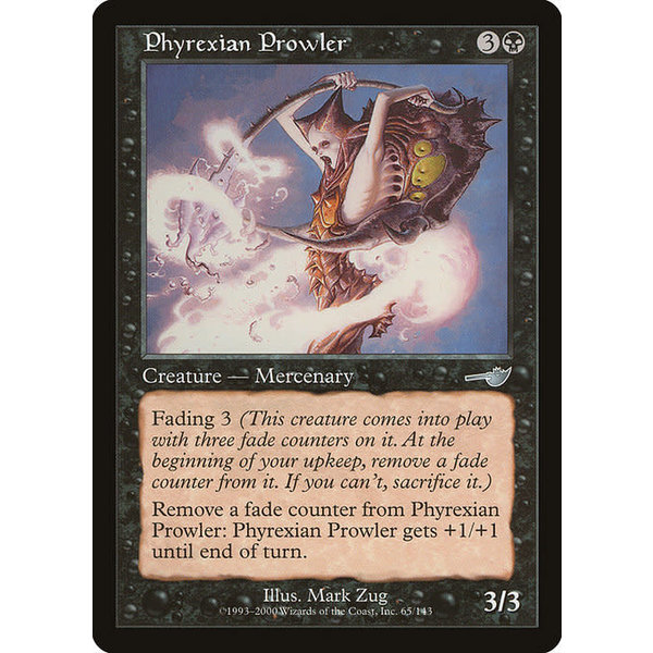 Magic: The Gathering Phyrexian Prowler (065) Lightly Played
