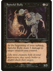 Magic: The Gathering Spiteful Bully (072) Heavily Played Foil