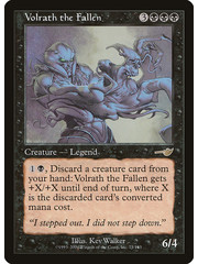 Magic: The Gathering Volrath the Fallen (075) Lightly Played