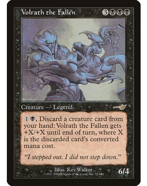 Magic: The Gathering Volrath the Fallen (075) Lightly Played