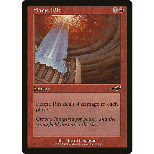 Magic: The Gathering Flame Rift (080) Lightly Played