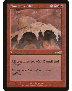 Magic: The Gathering Flowstone Slide (083) Lightly Played