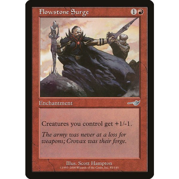 Magic: The Gathering Flowstone Surge (085) Lightly Played