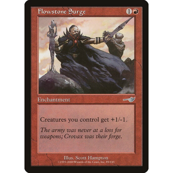 Magic: The Gathering Flowstone Surge (085) Lightly Played