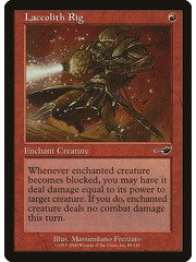 Magic: The Gathering Laccolith Rig (088) Moderately Played Foil