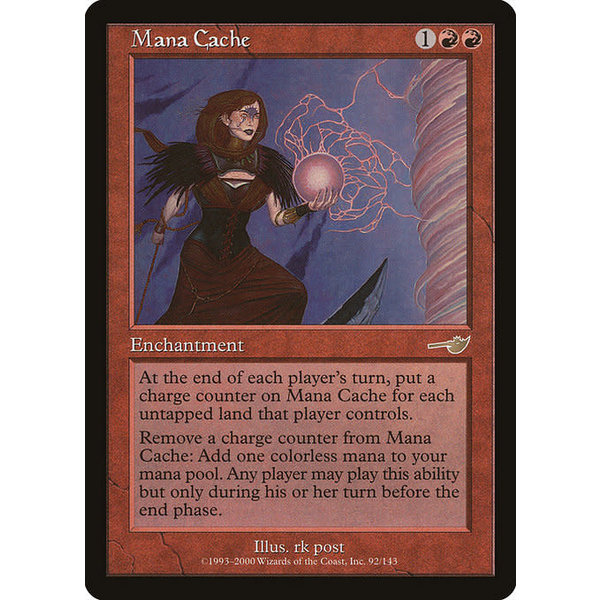 Magic: The Gathering Mana Cache (092) Lightly Played