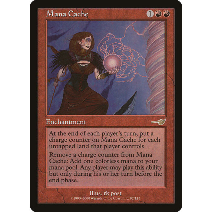 Magic: The Gathering Mana Cache (092) Lightly Played