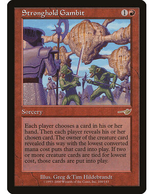 Magic: The Gathering Stronghold Gambit (100) Lightly Played