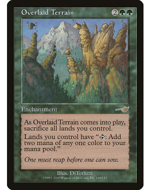 Magic: The Gathering Overlaid Terrain (108) Lightly Played