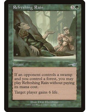 Magic: The Gathering Refreshing Rain (110) Lightly Played