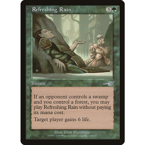 Magic: The Gathering Refreshing Rain (110) Lightly Played