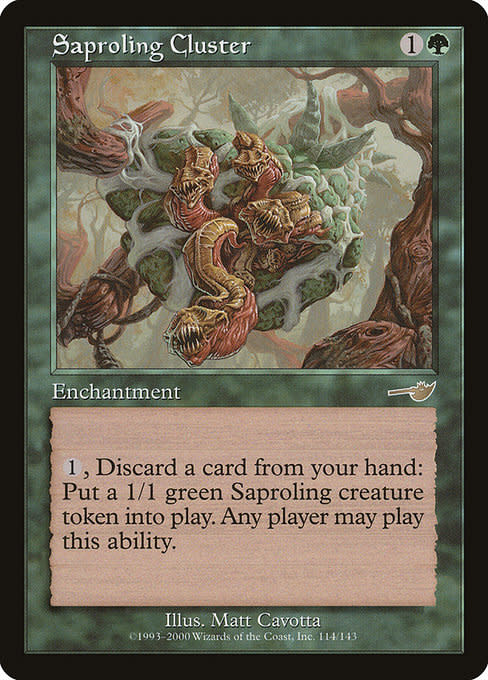 saproling mtg cards Stainless Steel Saproling Token - Metal MTG Tokens main image 0