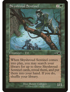 Magic: The Gathering Skyshroud Sentinel (121) Lightly Played