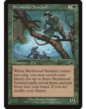 Magic: The Gathering Skyshroud Sentinel (121) Lightly Played