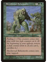 Magic: The Gathering Skyshroud Behemoth (116) Lightly Played