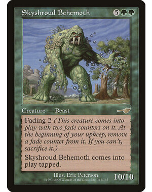 Magic: The Gathering Skyshroud Behemoth (116) Lightly Played