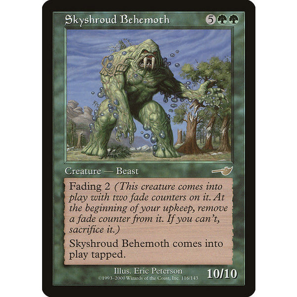 Magic: The Gathering Skyshroud Behemoth (116) Lightly Played