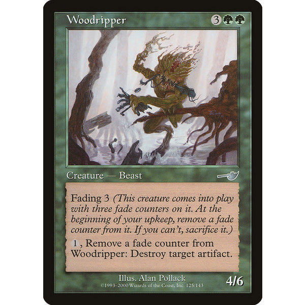 Magic: The Gathering Woodripper (125) Lightly Played