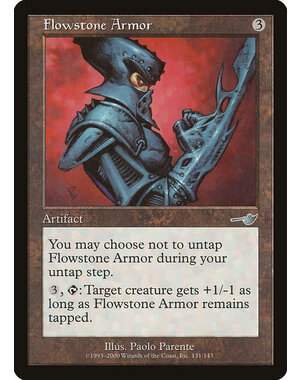 Magic: The Gathering Flowstone Armor (131) Lightly Played