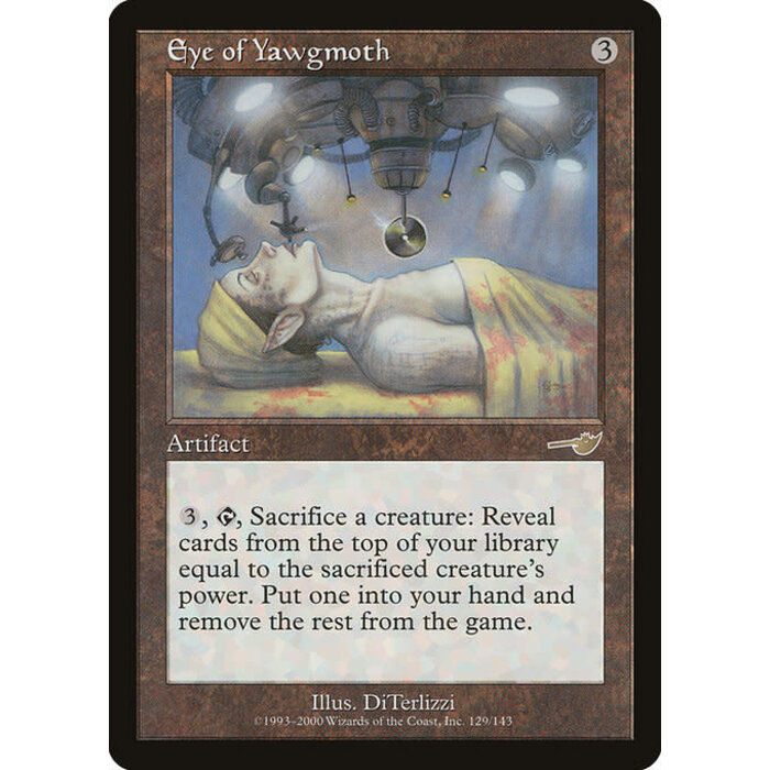 Magic: The Gathering Eye of Yawgmoth (129) Moderately Played