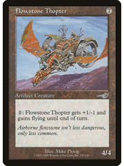 Magic: The Gathering Flowstone Thopter (132) Lightly Played