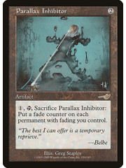 Magic: The Gathering Parallax Inhibitor (134) Lightly Played