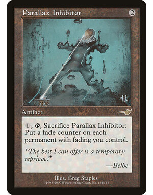 Magic: The Gathering Parallax Inhibitor (134) Lightly Played