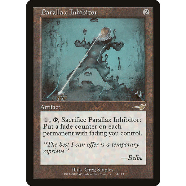 Magic: The Gathering Parallax Inhibitor (134) Lightly Played