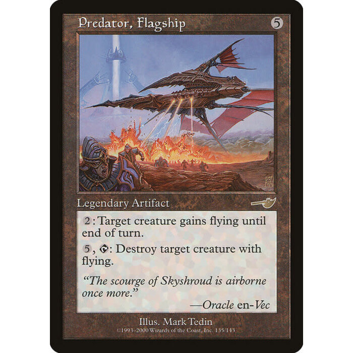 Magic: The Gathering Predator, Flagship (135) Moderately Played
