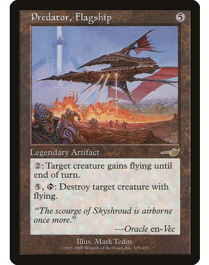 Magic: The Gathering Predator, Flagship (135) Heavily Played