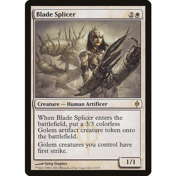 Magic: The Gathering Blade Splicer (004) Moderately Played