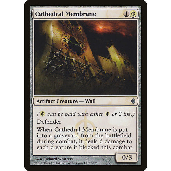 Magic: The Gathering Cathedral Membrane (005) Moderately Played