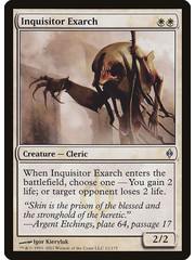 Magic: The Gathering Inquisitor Exarch (012) Moderately Played